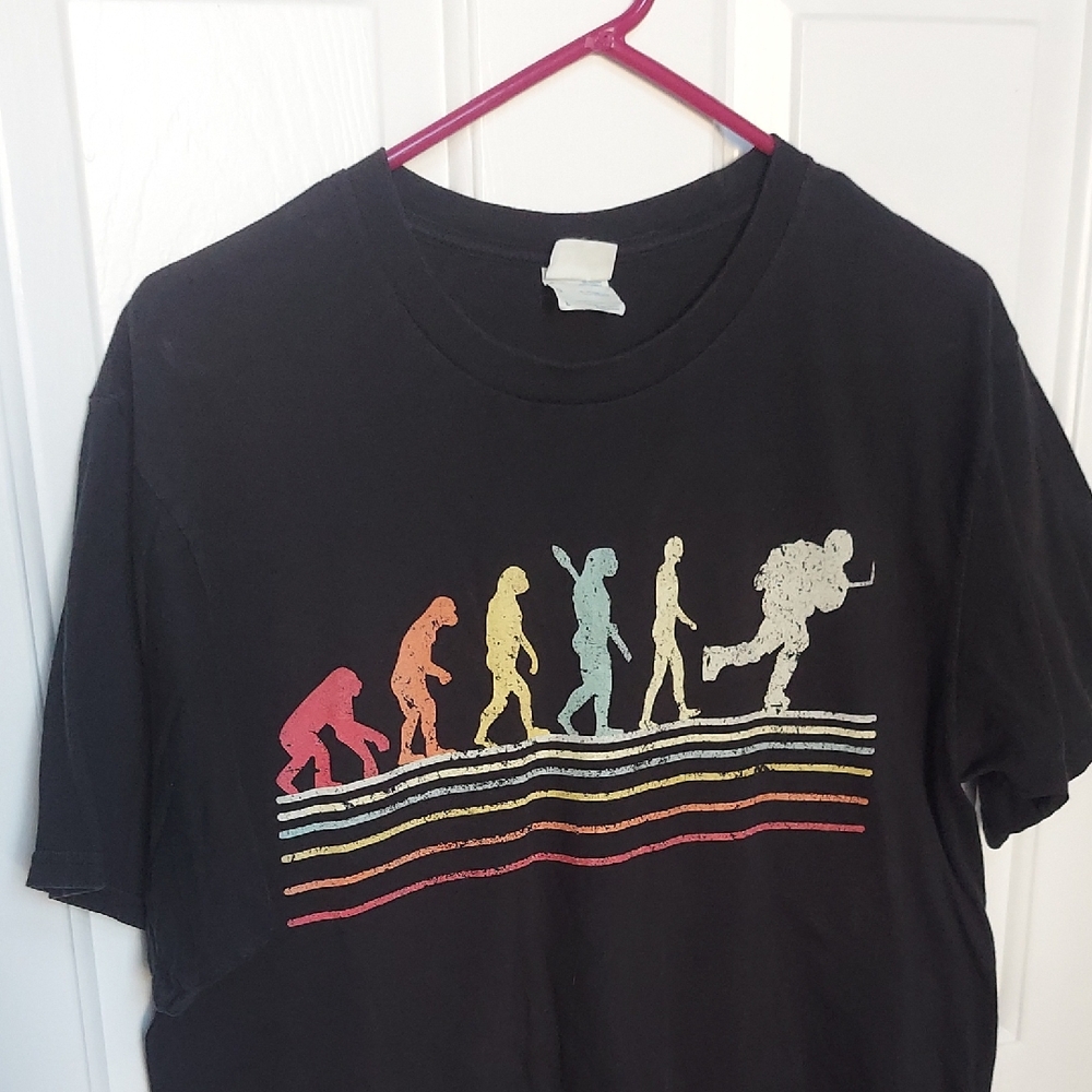 Black Evolution Graphic Kids T-Shirt